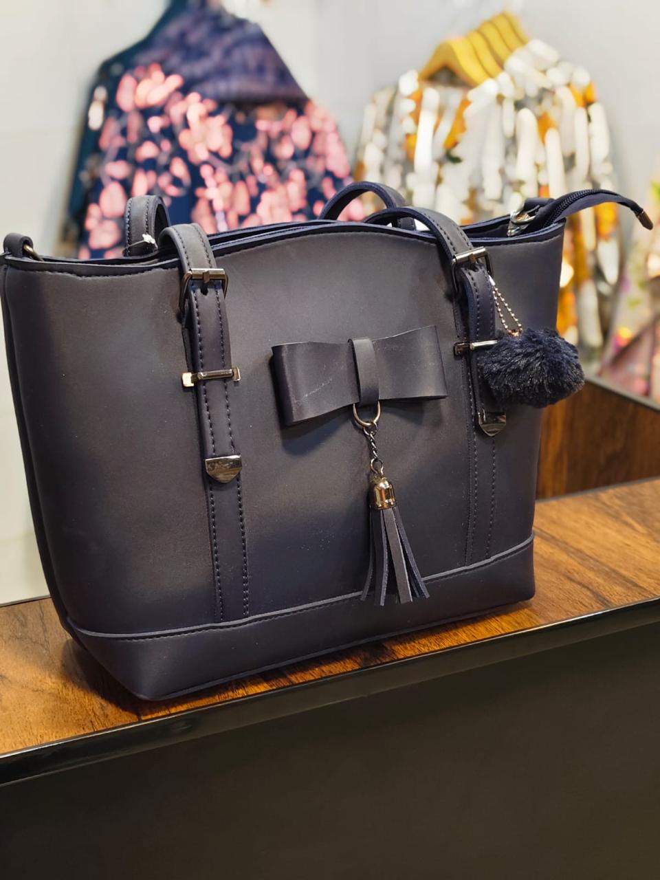 Navy Bag Studio Shot