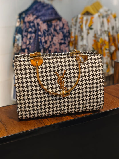 YSL Houndstooth