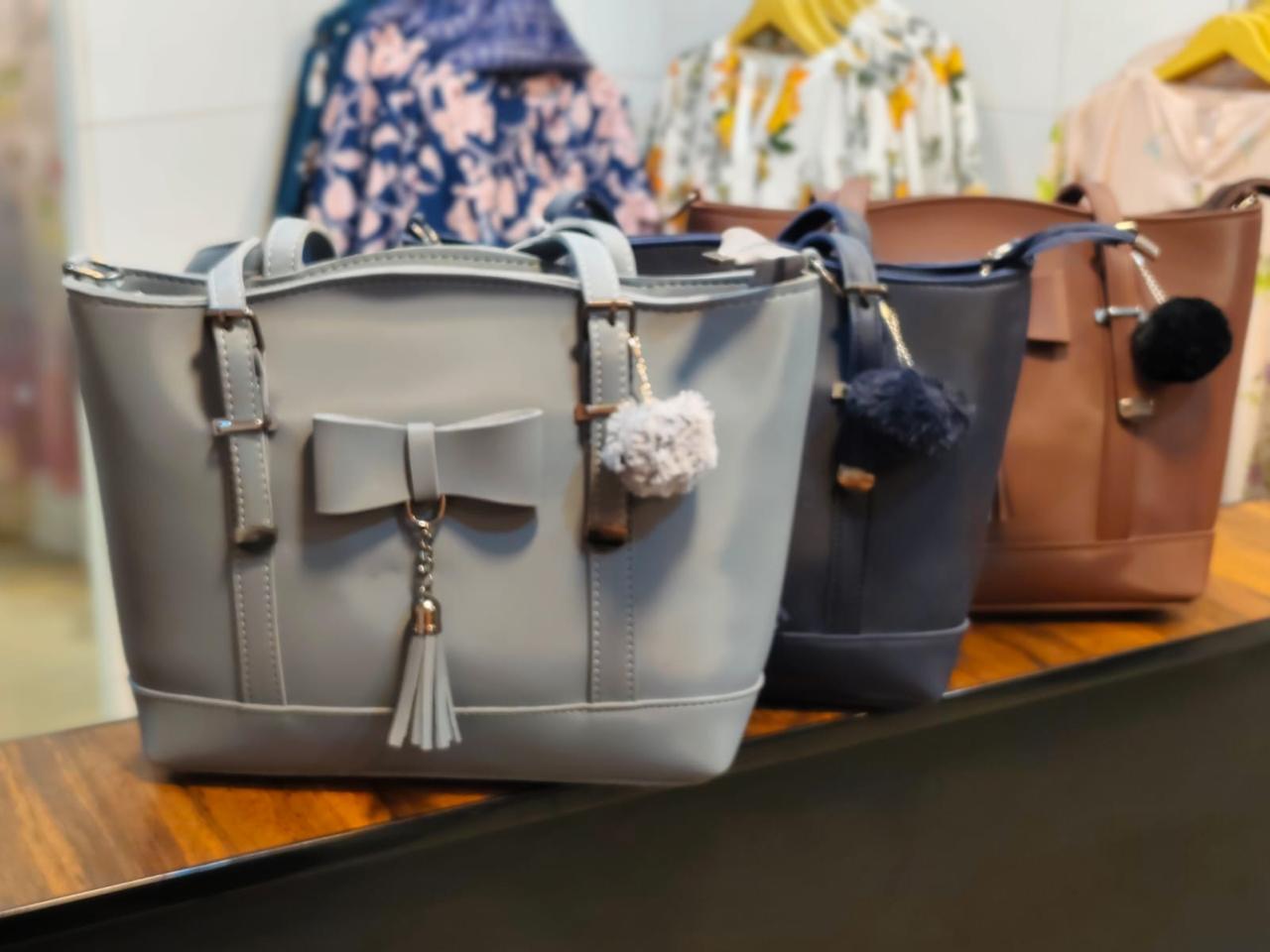 Navy Bag Studio Shot