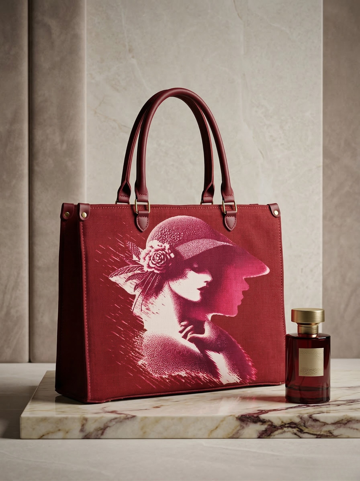 Crimson Muse Tote