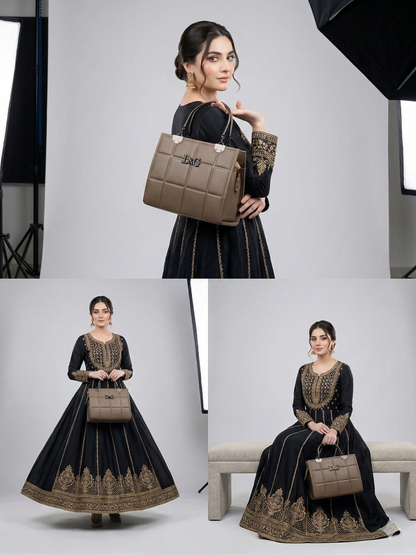 The Earth-Tone Box Bag