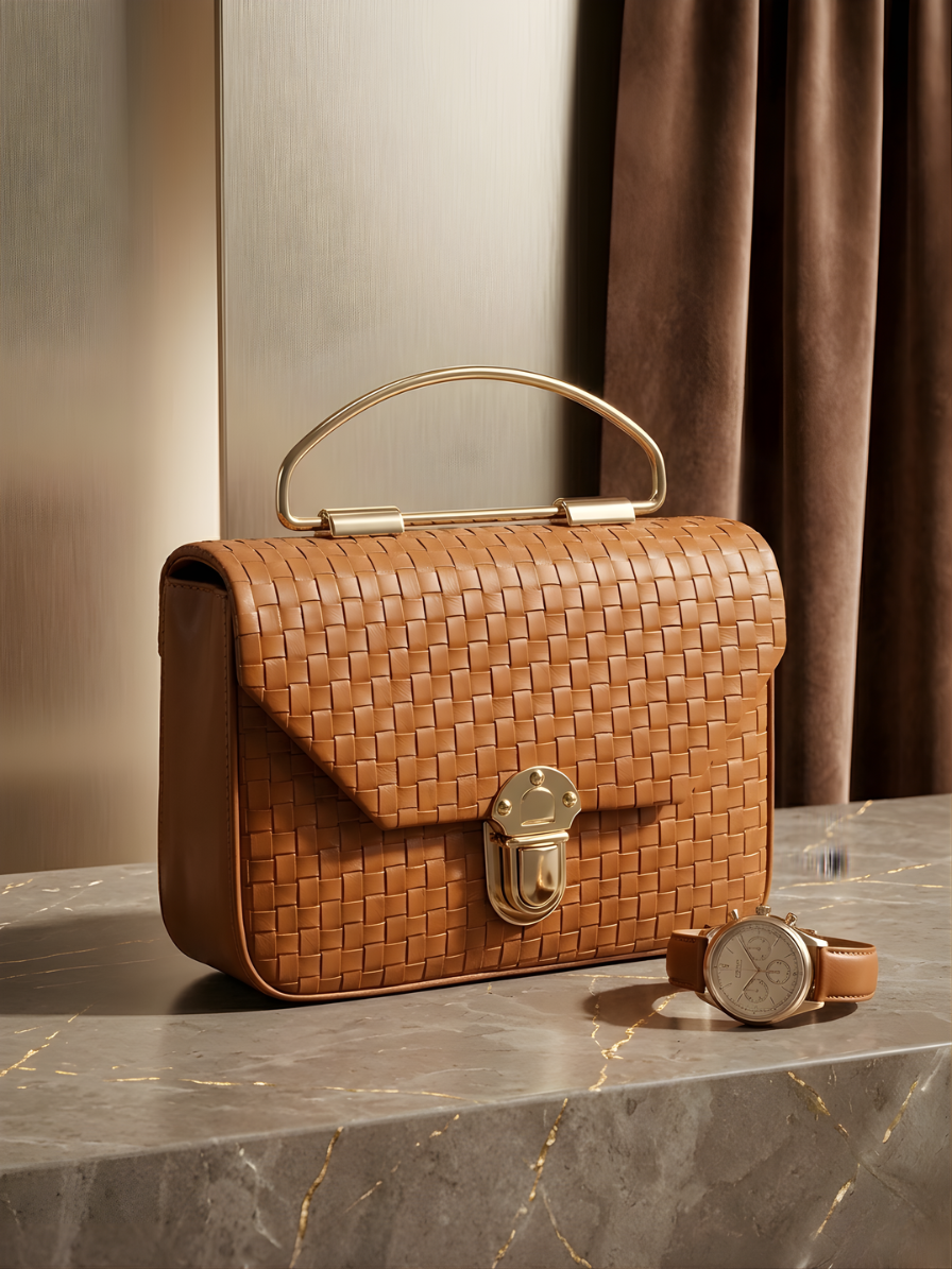 Hazel Intrecciato Bag