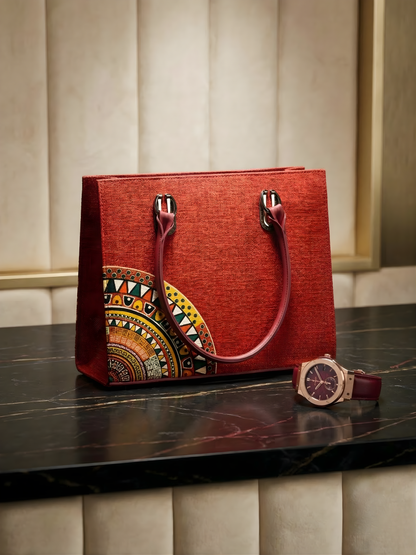 Marrakesh Motif Satchel
