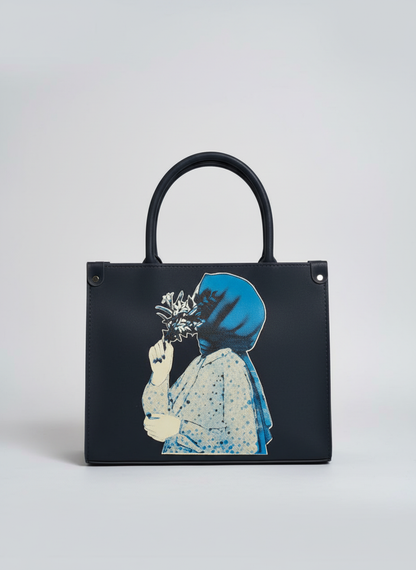 Navy Hijab Tote